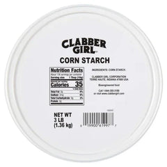 Clabber Girl Corn Starch, 3 lbs - USA MEGA SHOP