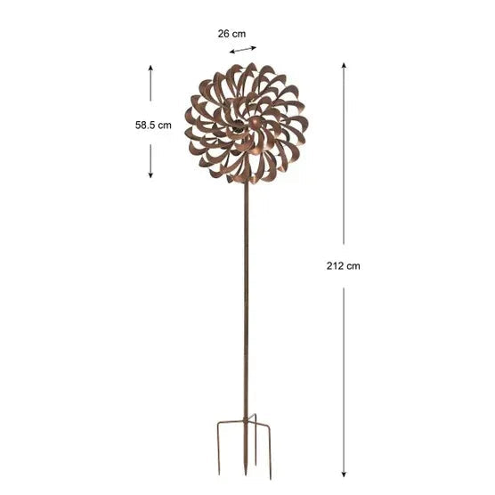 Classic Pinwheel Wind Spinner