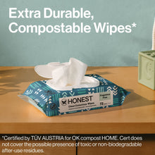 Honest Clean Conscious wipes pack with white tissue pulled up