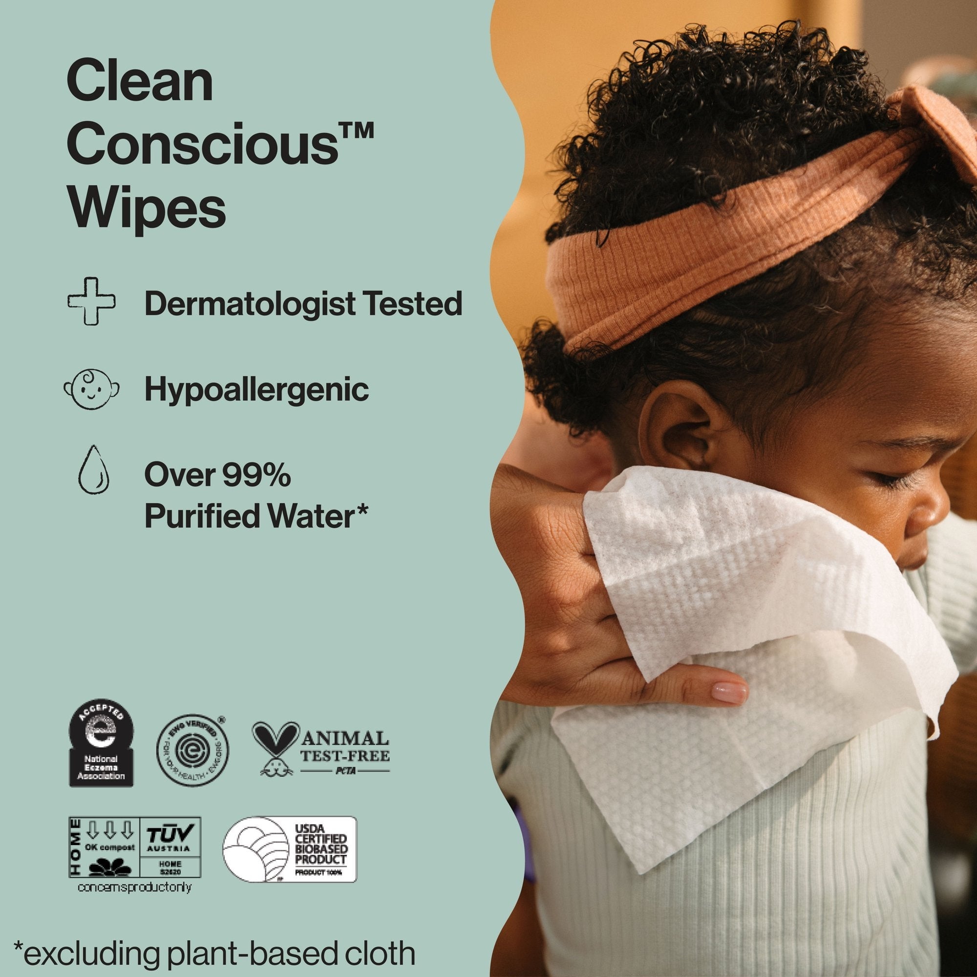 Clean Conscious™ Wipes, Balance Blues, 576 Count