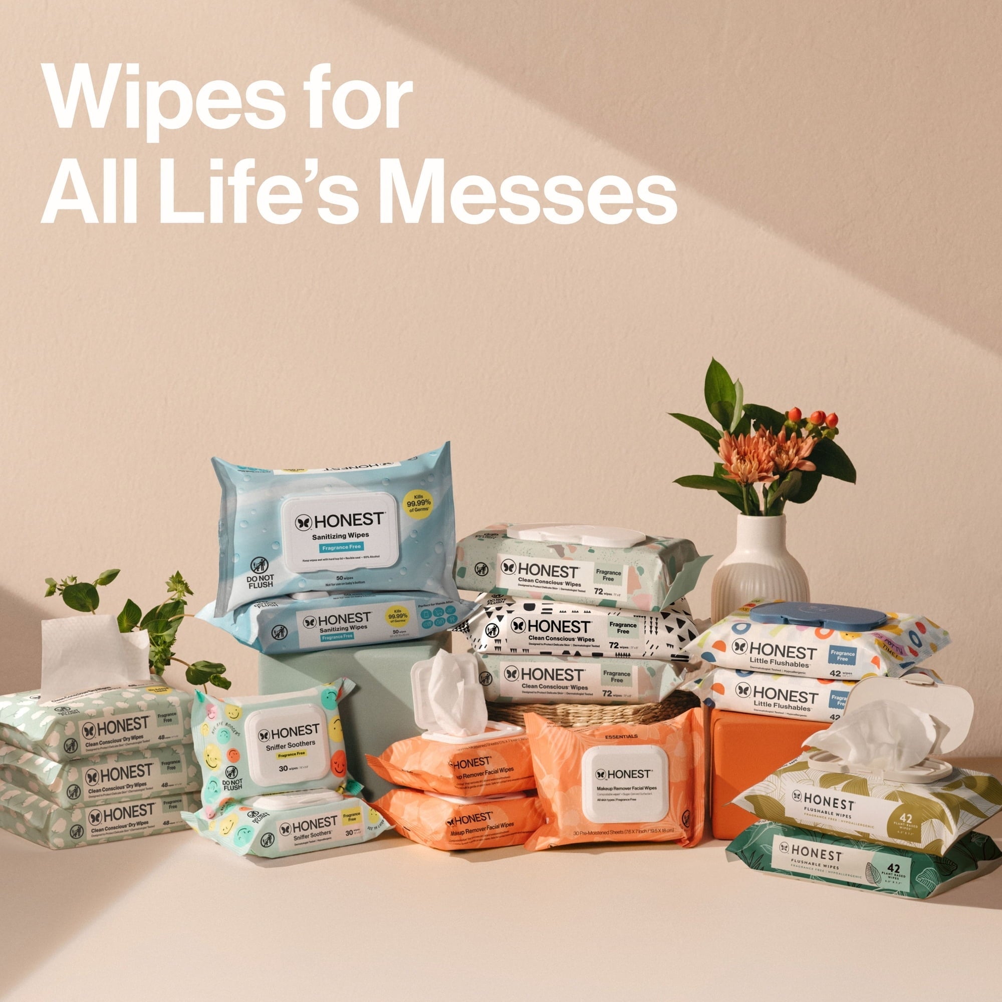 Clean Conscious™ Wipes, Balance Blues, 576 Count