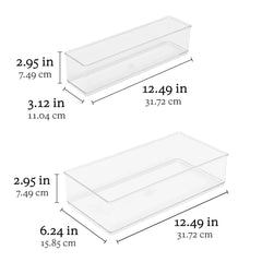 Clearly 6-piece Organizer SetClearly 6-piece Organizer Set - USA MEGA SHOP