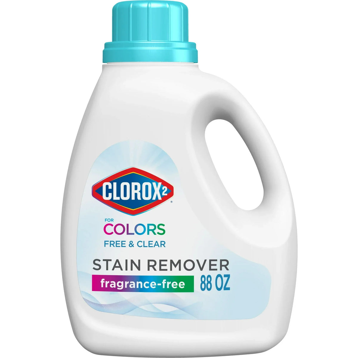Clorox 2 for Colors Stain Remover and Laundry Additive, Free and Clear, Bleach Free, 88 Fl Oz - USA MEGA SHOP