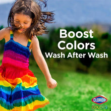 Clorox 2 for Colors stain remover bottle with colorful label logo