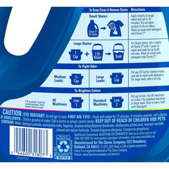 Clorox 2 for Colors Max Performance Stain Remover, 4 in 1, 112.75 fl. oz. - USA MEGA SHOP