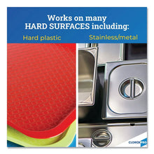 CloroxPro cleaning-surface graphic card showing hard surfaces split into two panels