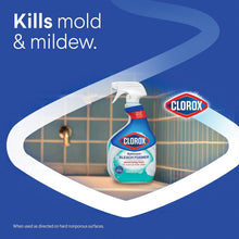 Clorox bleach foamer spray bottle, ocean mist, kills mold & mildew claim