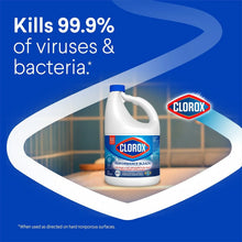 Clorox Performance Bleach bottle with blue cap