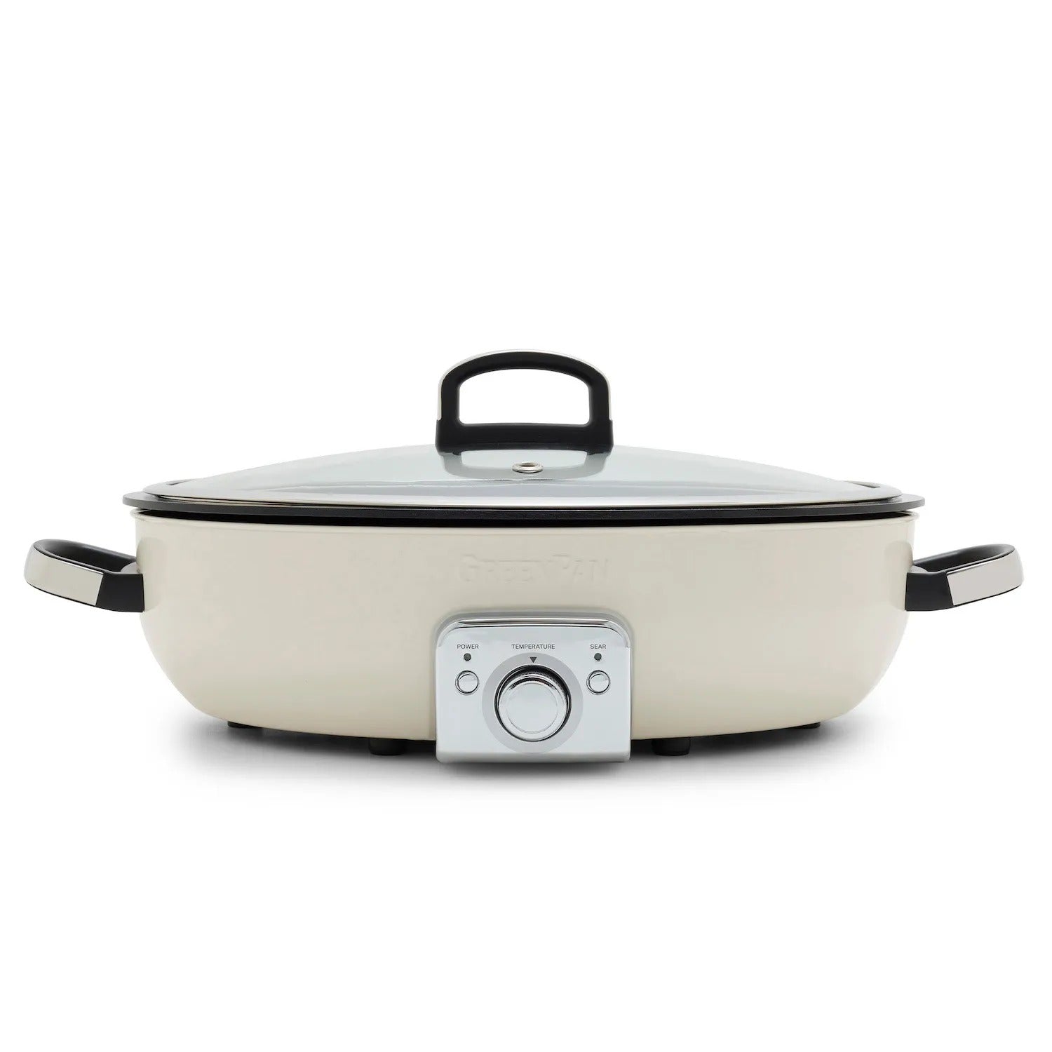 GreenPan Elite Ceramic Nonstick Oval Electric Skillet, 5.5 qt.