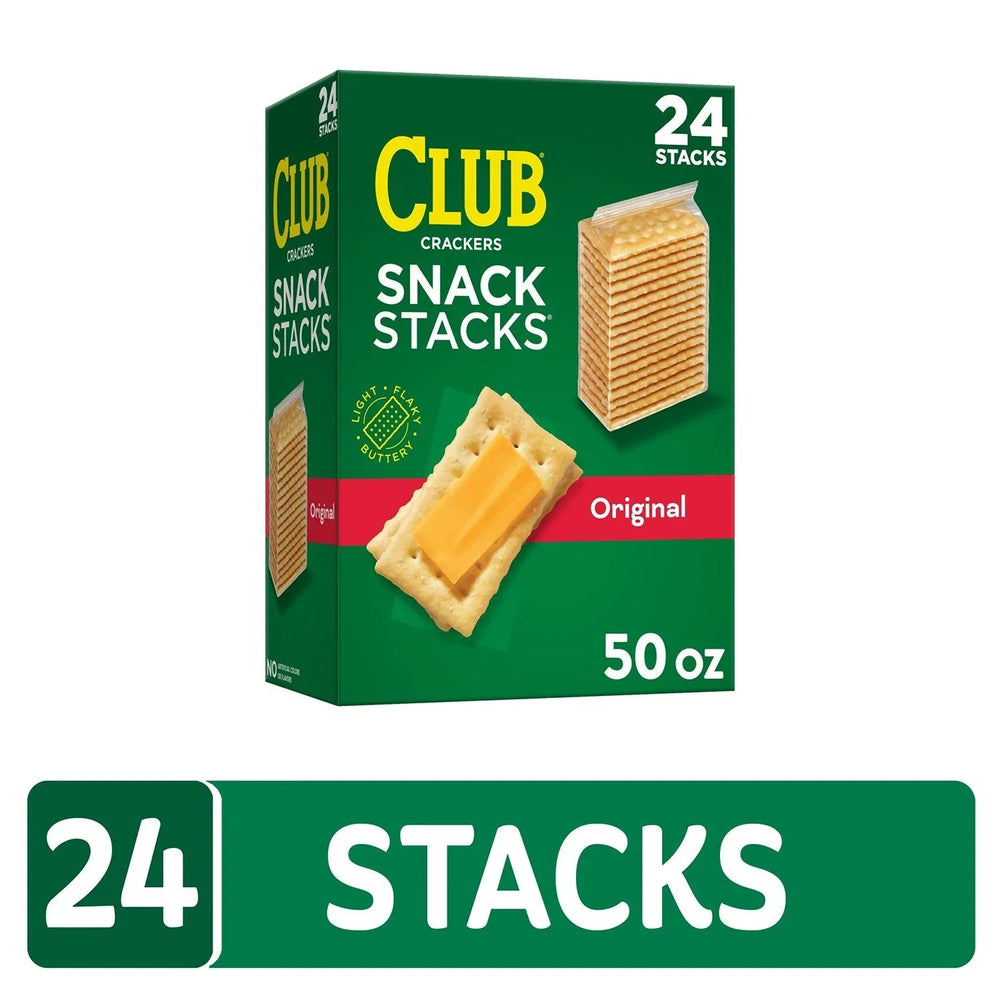 Club Crackers, Snack Stacks, 2.08 oz., 24 pk. - USA MEGA SHOP