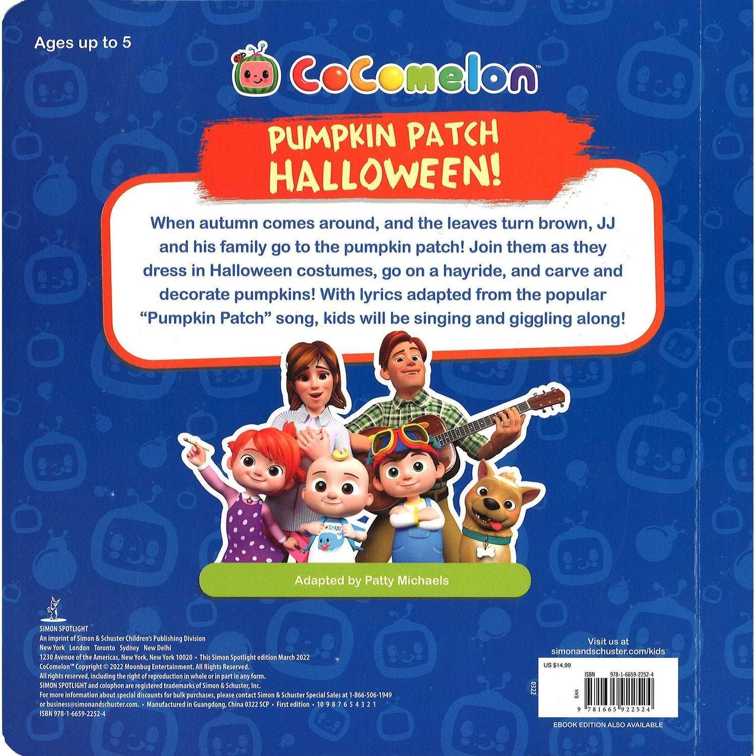CoComelon: Pumpkin Patch Halloween!, Board Book - USA MEGA SHOP