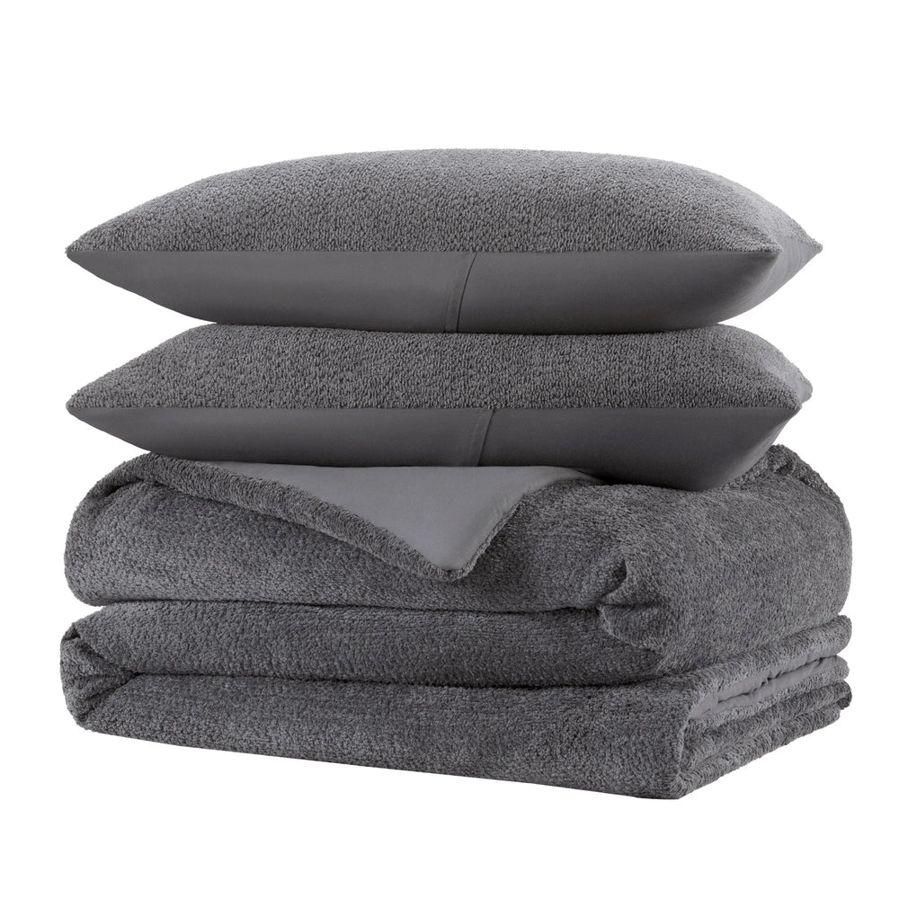 Cococozy Boucl√© 3-piece Comforter Set - USA MEGA SHOP