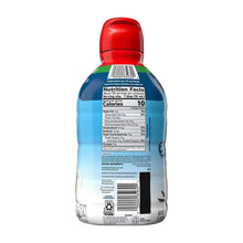 Coffee-Mate creamer bottle back panel with Nutrition Facts label and serving information.