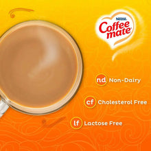 Coffee-mate non-dairy lactose-free cholesterol-free creamer tub lid