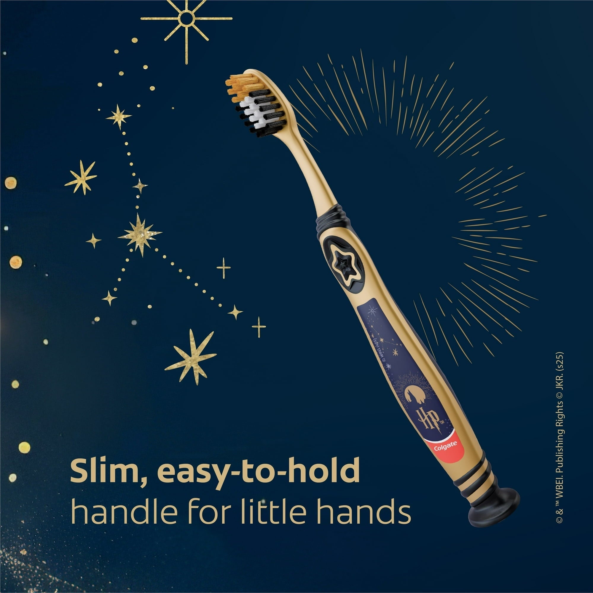 Colgate Harry Potter Manual Kids Toothbrush Pack, Extra Soft, 2 pk