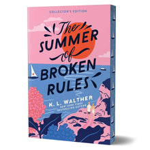 Collector's Edition paperback with pink/blue cover featuring “The Summer of Broken Rules”