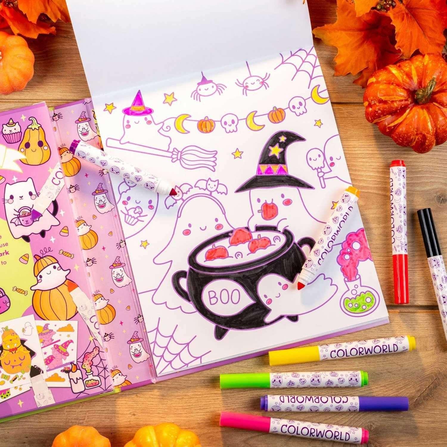 ColorWorld: Spooky Sweet Halloween, Mixed Media - USA MEGA SHOP