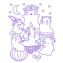 ColorWorld: Spooky Sweet Halloween, Mixed Media - USA MEGA SHOP