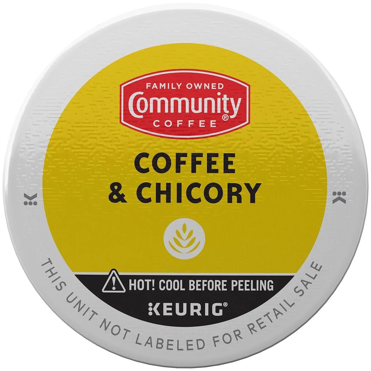 Community Coffee Coffee and Chicory Medium-Dark Roast Single Serve 72 ct. - USA MEGA SHOP