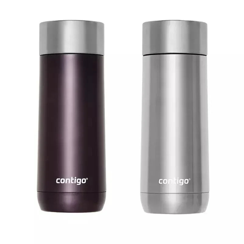 Contigo Luxe 14 oz. Travel Mug, 2 pk. - Dark Plum and Stainless Steel