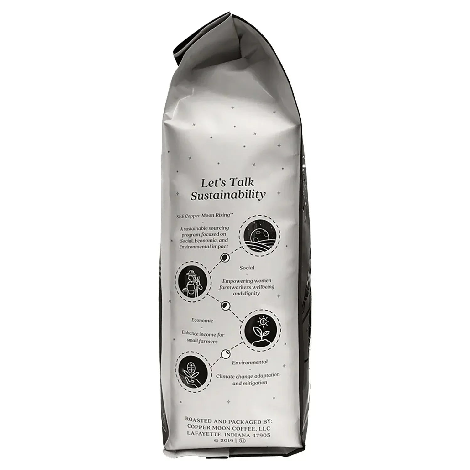Copper Moon Coffee Medium Roast Whole Bean Coffee, Southern Pecan, 32 oz.