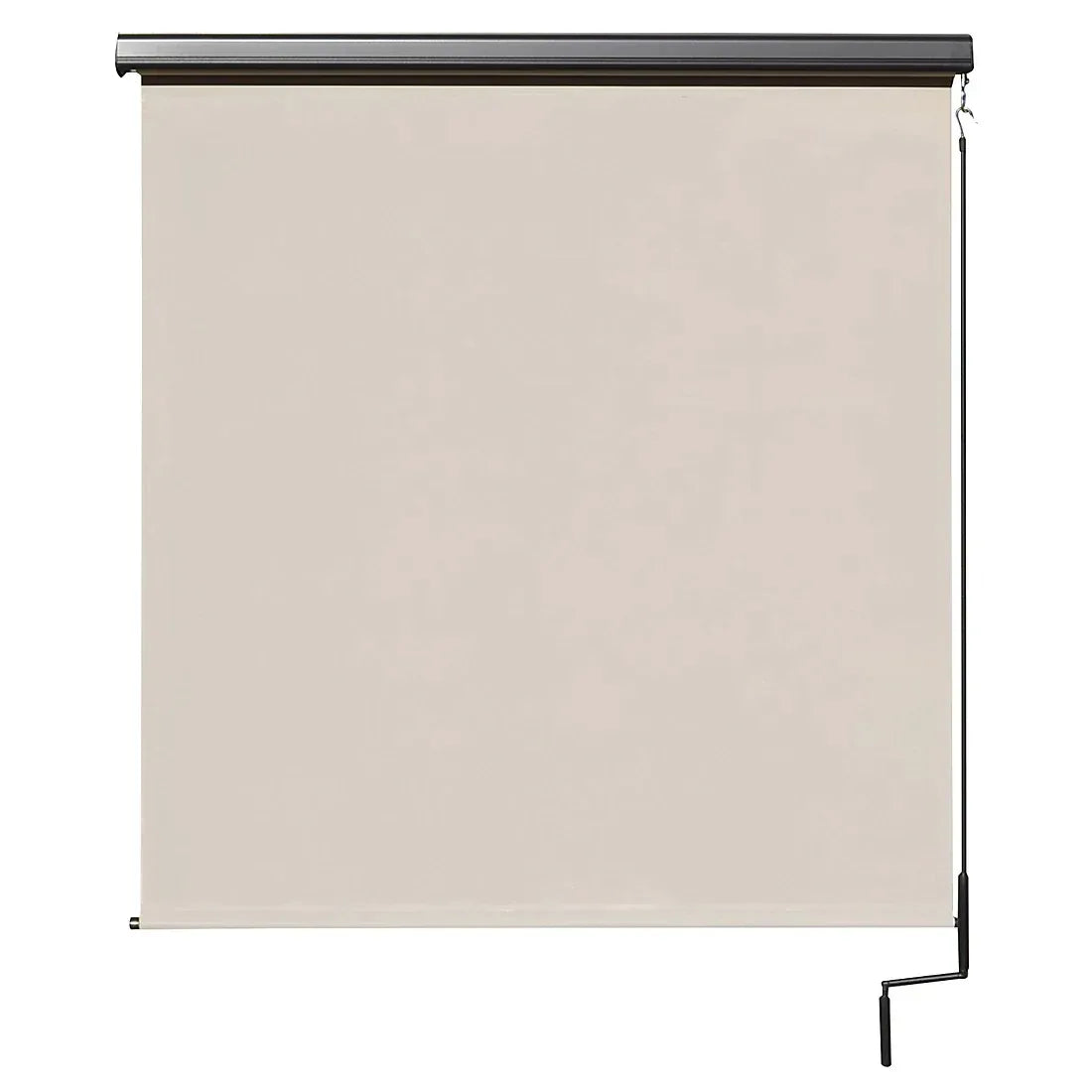 Sol Armor 6' x 8' Cordless Outdoor Sun Shade with Valance