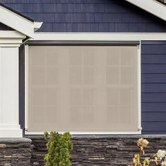Sol Armor 7' x 8' Cordless Outdoor Sun Shade with Valance