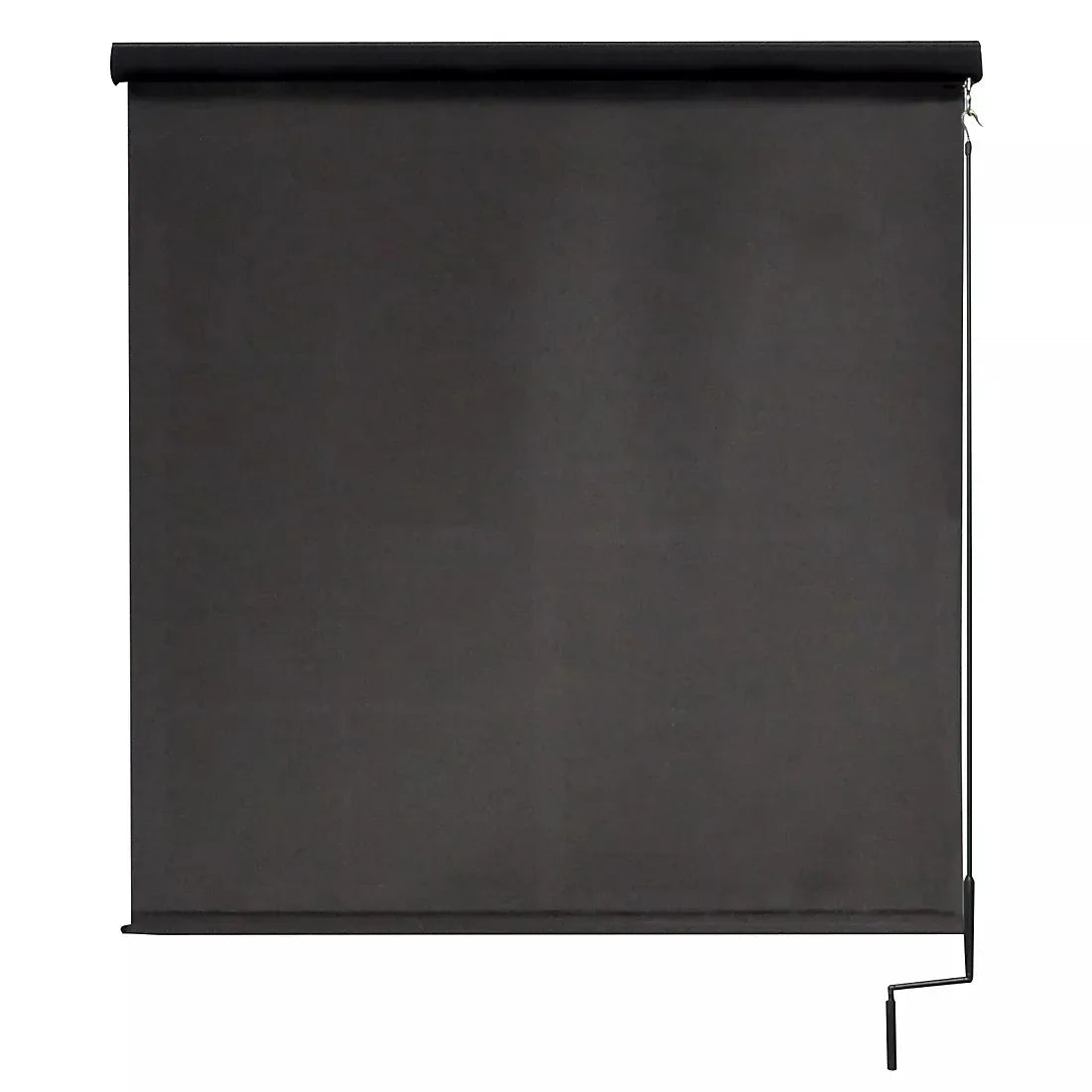 Sol Armor 8' x 8' Cordless Outdoor Sun Shade with Valance