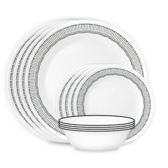 Corelle Nakia 12-Piece Glass Dinnerware Set (Service for 4)