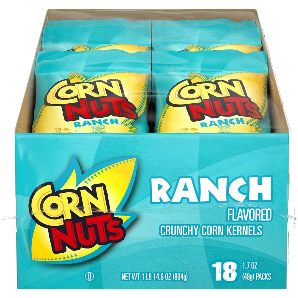 Corn Nuts Ranch Crunchy Corn Kernels, 1.7 oz., 18 pk. - USA MEGA SHOP