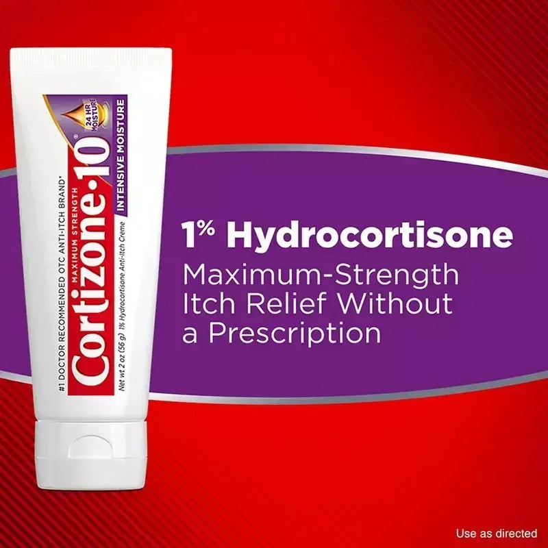 Cortizone 10 Intensive Healing Cream, 2 oz Tubes, 2 Pack