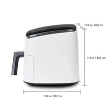 COSORI TurboBlaze smart air fryer with left handle and matte white body