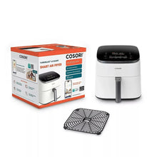 COSORI TurboBlaze smart air fryer starter kit with box and crisper basket insert