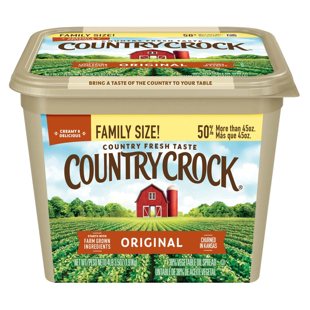 Country Crock Original Buttery Spread Tub, 67.5 oz - USA MEGA SHOP