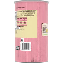 Country Time Pink Lemonade drink mix nutrition facts panel, 100 calories per serving