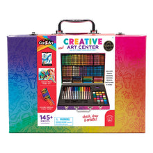 Children’s drawing set in colorful case, Creative Art Center, 145 pieces