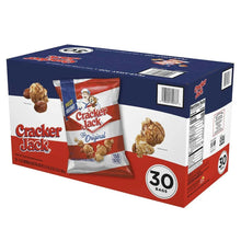 30-bag snack box with front pouch graphic and crackers artwork