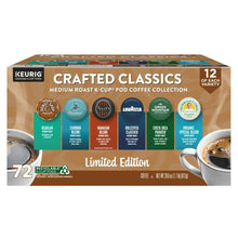 72-count K-cup pod variety pack, medium roast coffee, Limited Edition box