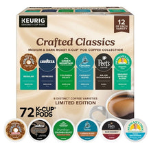 Crafted Classics Coffee K-Cup Pod Variety Pack, 72ct K-Cup Pods