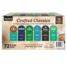 Crafted Classics Coffee K-Cup Pod Variety Pack, 72ct K-Cup Pods
