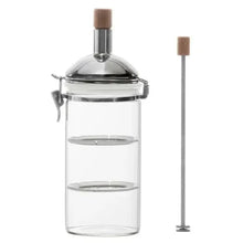 Crafthouse Signature infuser, 40 oz, clear canister with metal lid and side handles
