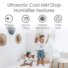 Crane Drop Ultrasonic Cool Mist Humidifier