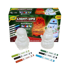 Crayola Light-Ups, Santa/Snowman - USA MEGA SHOP
