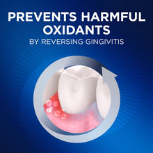 Tooth and gum protection graphic for detoxifying toothpaste