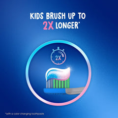 Crest Kid's Advanced Color Changing Toothpaste, Bubblegum, 4.2 oz., 4 pk.