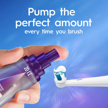Crest 3DWhite Deep Stain Remover toothpaste tube dispensing onto toothbrush