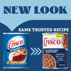 Crisco All-Vegetable Shortening, 96oz. - USA MEGA SHOP