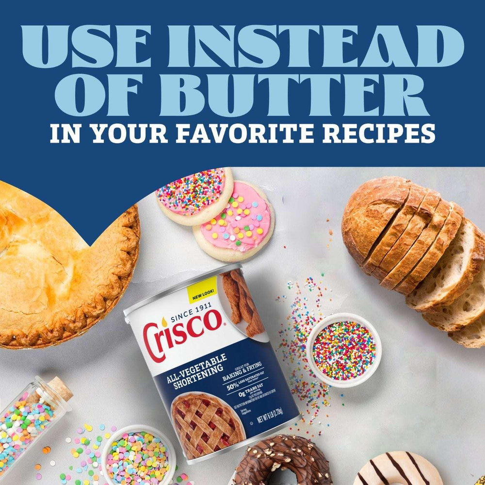 Crisco All-Vegetable Shortening, 96oz. - USA MEGA SHOP