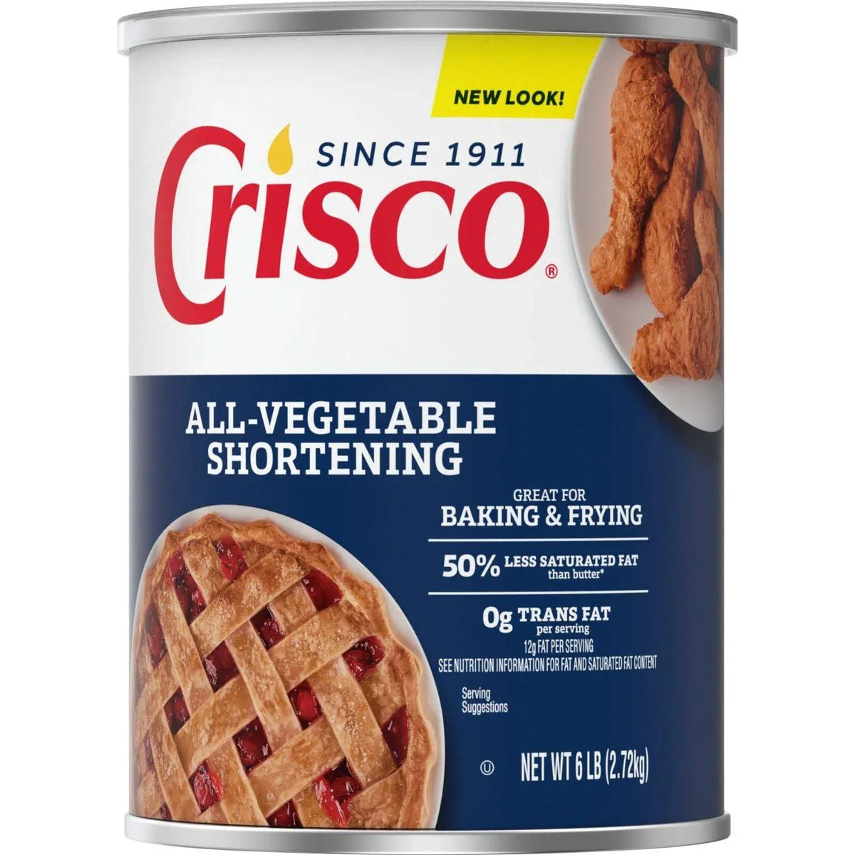 Crisco All-Vegetable Shortening, 96oz. - USA MEGA SHOP
