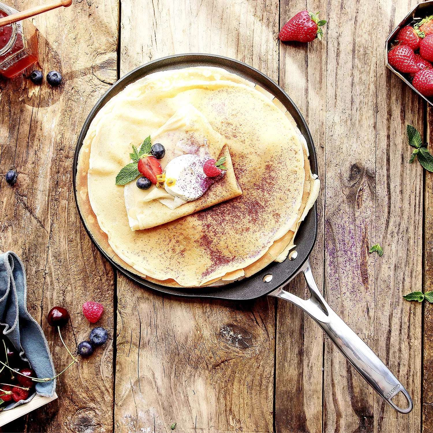 Cristel Castel’Pro ULTRALU Nonstick Crêpe Pan